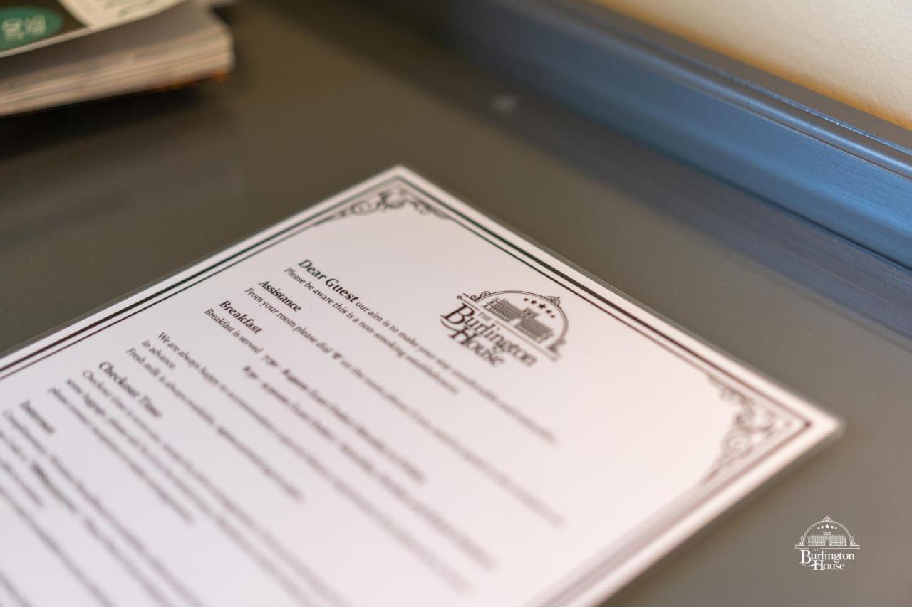 Burlington House Boutique Bed and Breakfast Oxford Exteriör bild A letter from the President of the United States